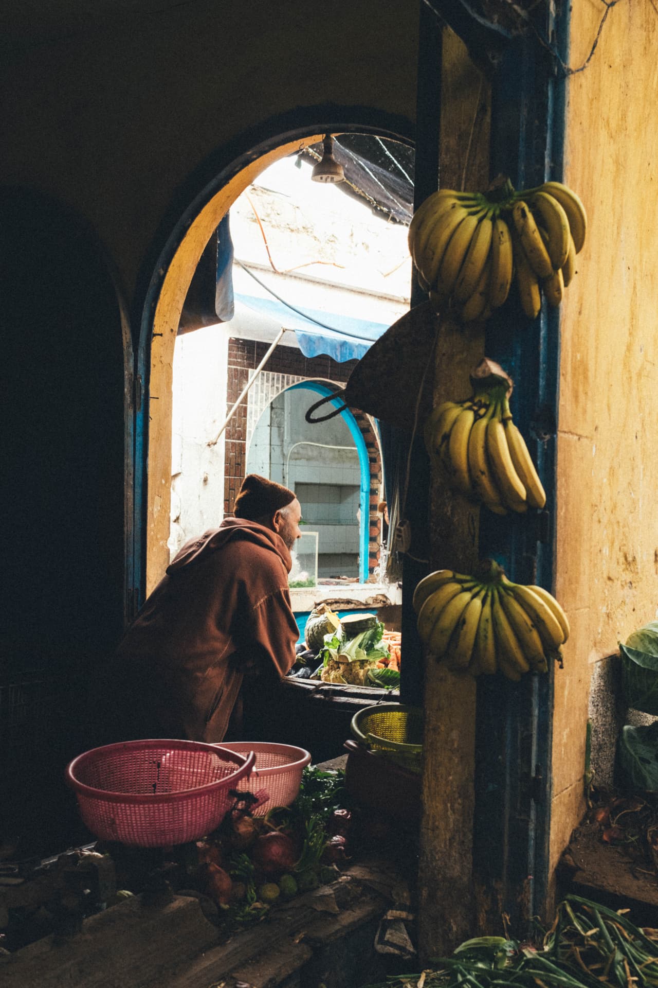 Étal de la médina d'Essaouira